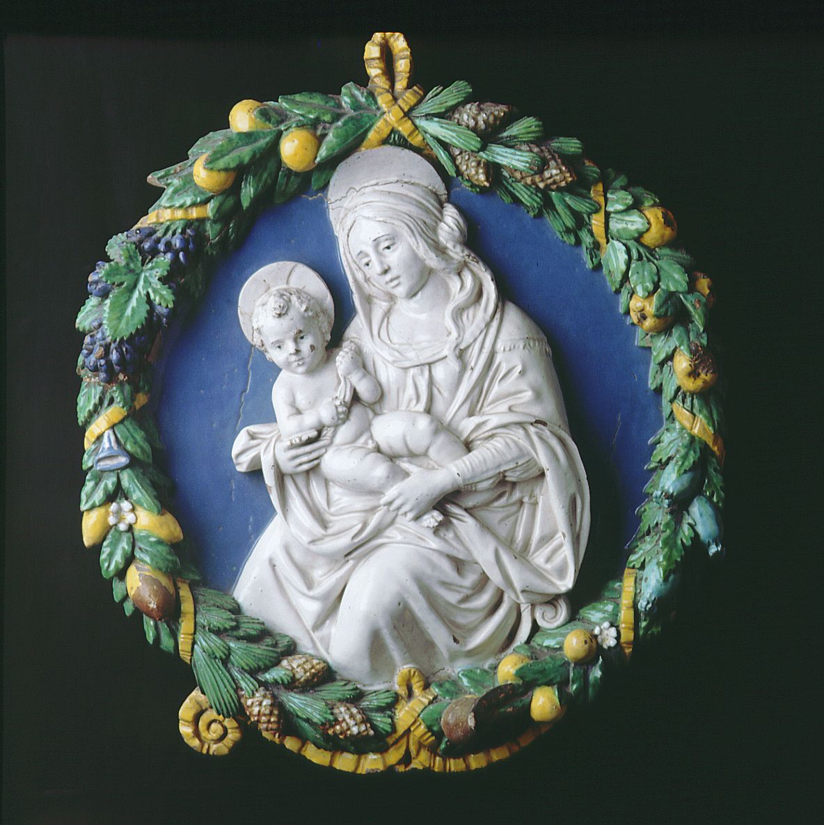 Madonna con Bambino (tondino) - bottega fiorentina (sec. XVI)