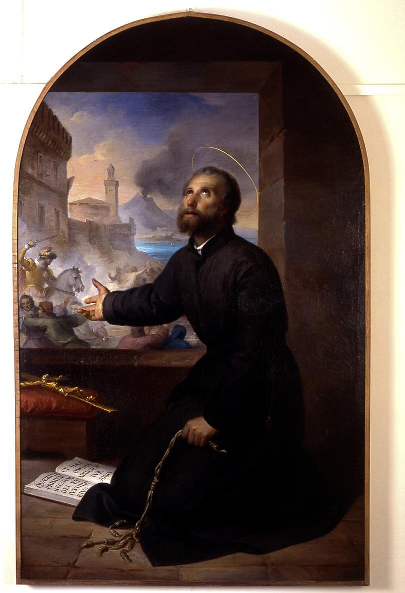 Sant'Andrea di Avellino (dipinto) di Cavallucci Antonio (attribuito) (sec. XVIII)