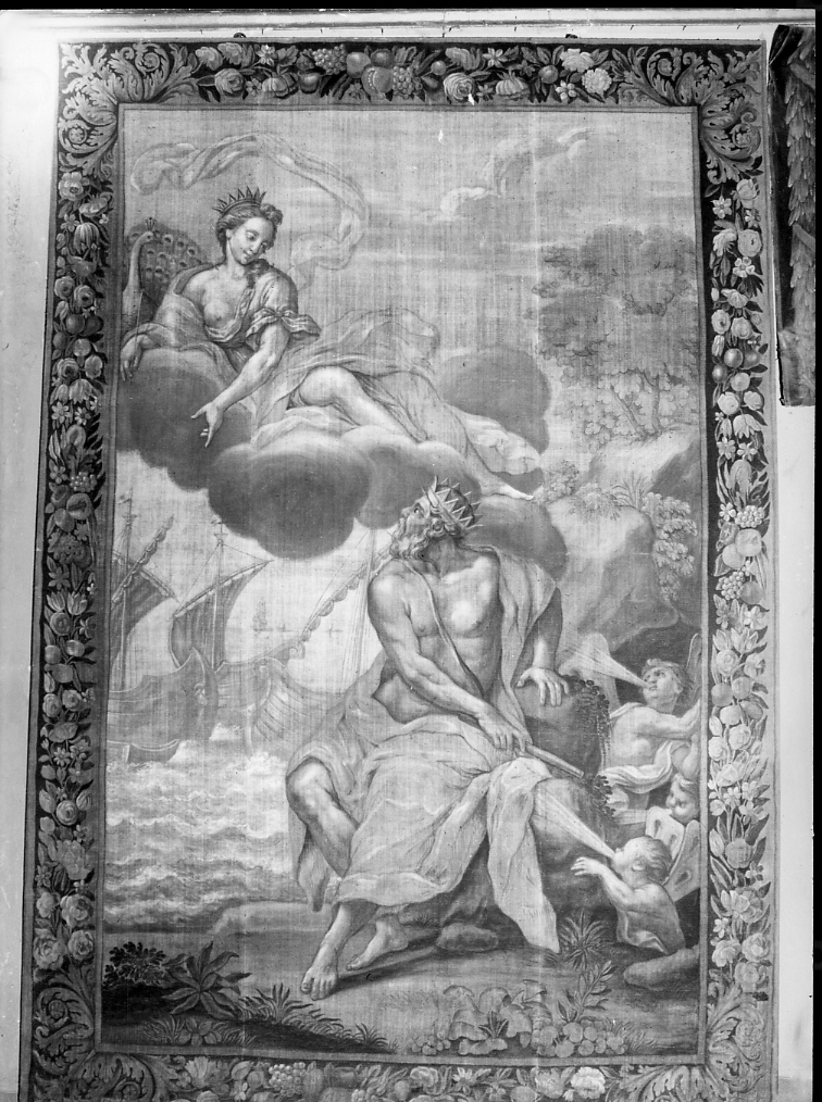 Venere e Eolo (arazzo) - manifattura romana (sec. XVIII)