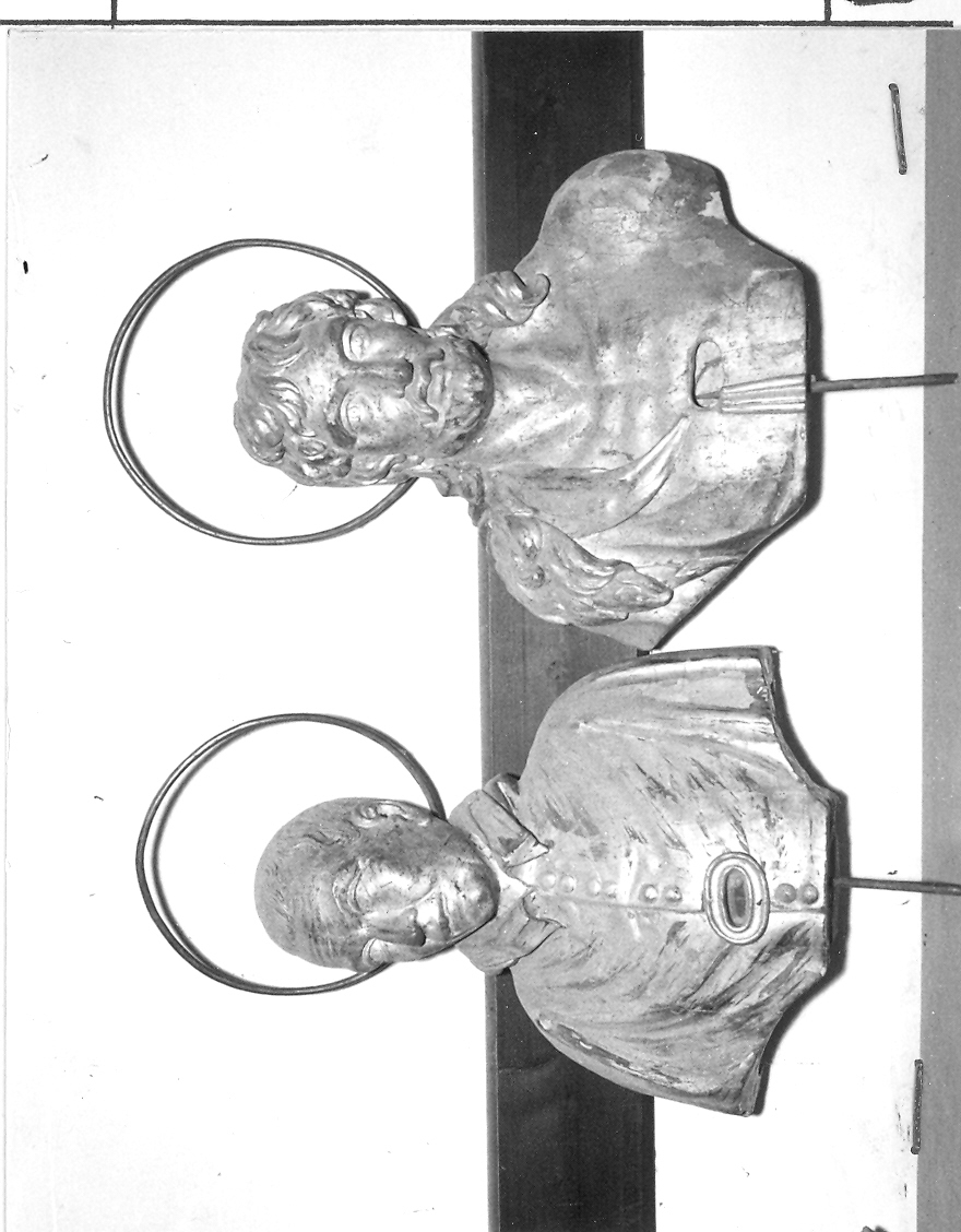 reliquiario - a busto - bottega marchigiana (sec. XVIII)