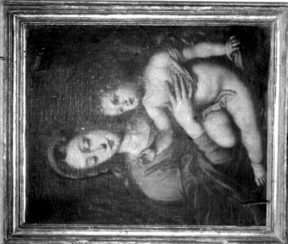 Madonna con Bambino (dipinto) - ambito marchigiano (fine/inizio secc. XVII/ XVIII)