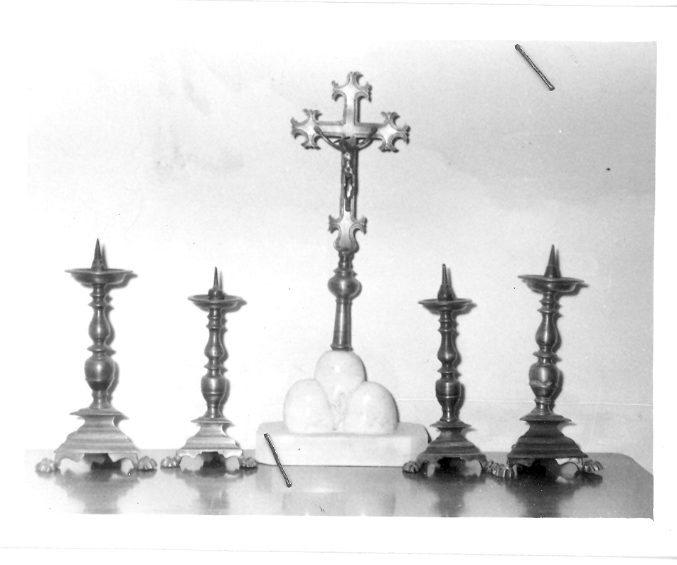 candeliere, serie - bottega marchigiana (sec. XIX)