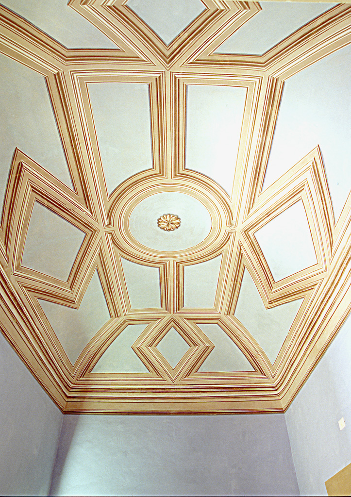 motivi decorativi geometrici (dipinto) di Recanatini Cesare (attribuito) (terzo quarto sec. XIX)