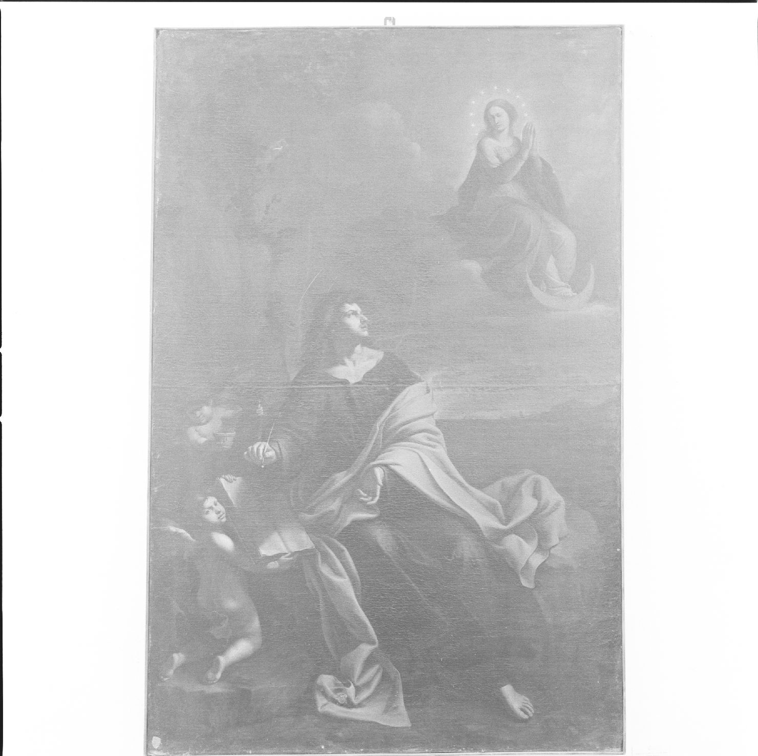 San Giovanni in Patmos (dipinto) di Peruzzini Domenico (sec. XVII)