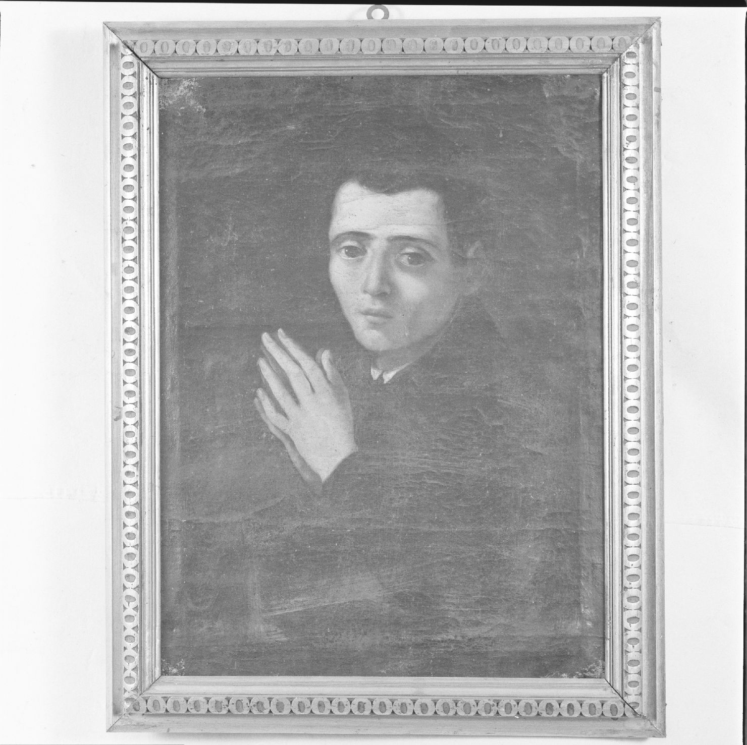 ritratto di Antonio Maria Ubaldini in preghiera (dipinto) - ambito marchigiano (sec. XVII)