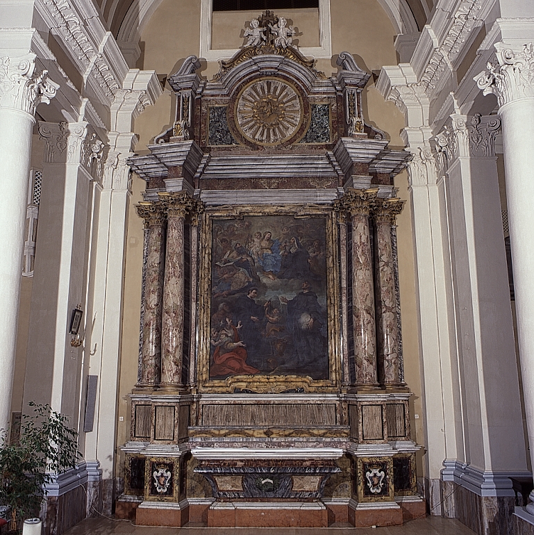 altare - a edicola - bottega marchigiana (prima metà sec. XVIII)