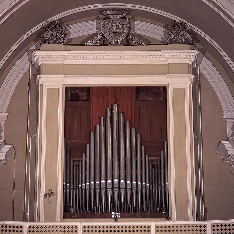 cassa d'organo di Galli Ferdinando detto Bibiena (prima metà sec. XVIII)