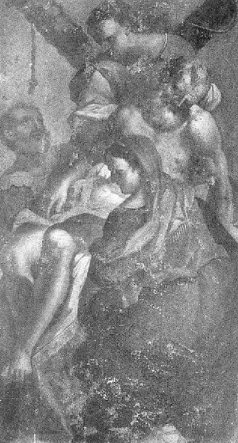 deposizione di Sant'Andrea apostolo dalla croce (dipinto) - ambito Italia centrale (prima metà sec. XVIII)