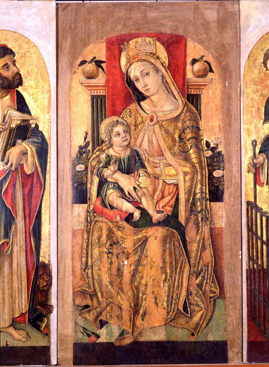 Madonna con Bambino (dipinto) di Crivelli Vittore (sec. XV)