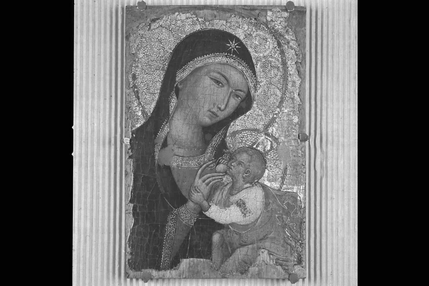 Madonna con Bambino (dipinto) - ambito umbro-marchigiano (seconda metà sec. XIV)