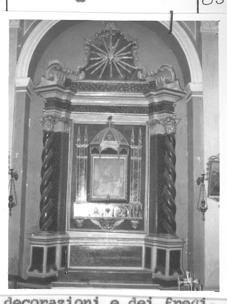 altare - a edicola - bottega marchigiana (sec. XVIII)