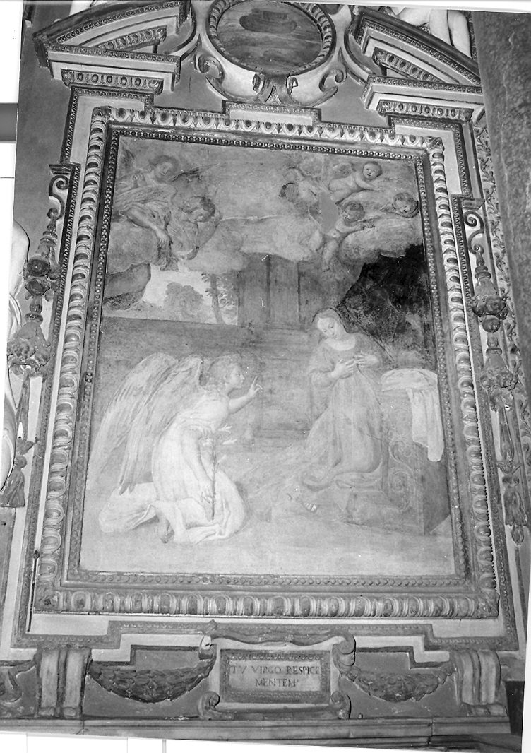 Annunciazione (dipinto) di Zampieri Domenico detto Domenichino (sec. XVII)