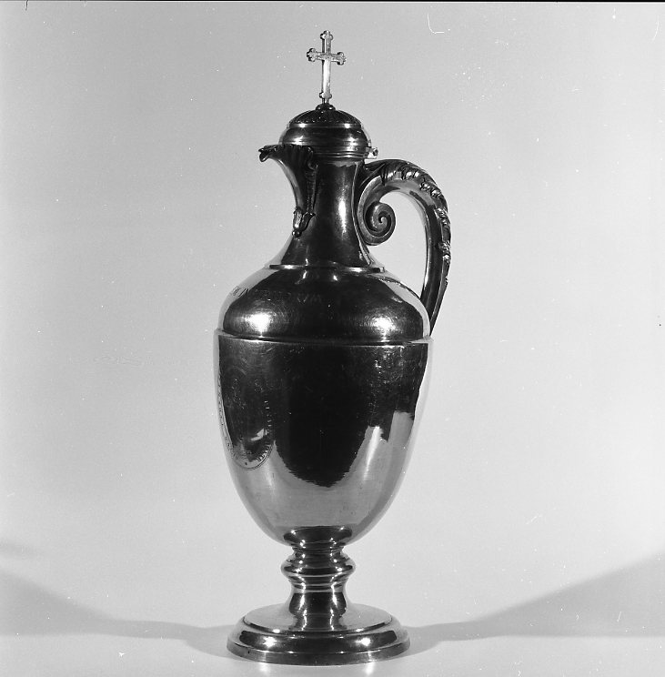 custodia - dei vasi per la riserva degli oli santi, coppia di Belli Vincenzo (sec. XVIII)