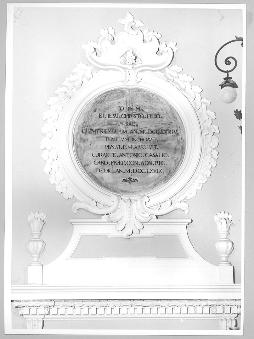 lapide commemorativa di Interlenghi Stefano (sec. XVIII)