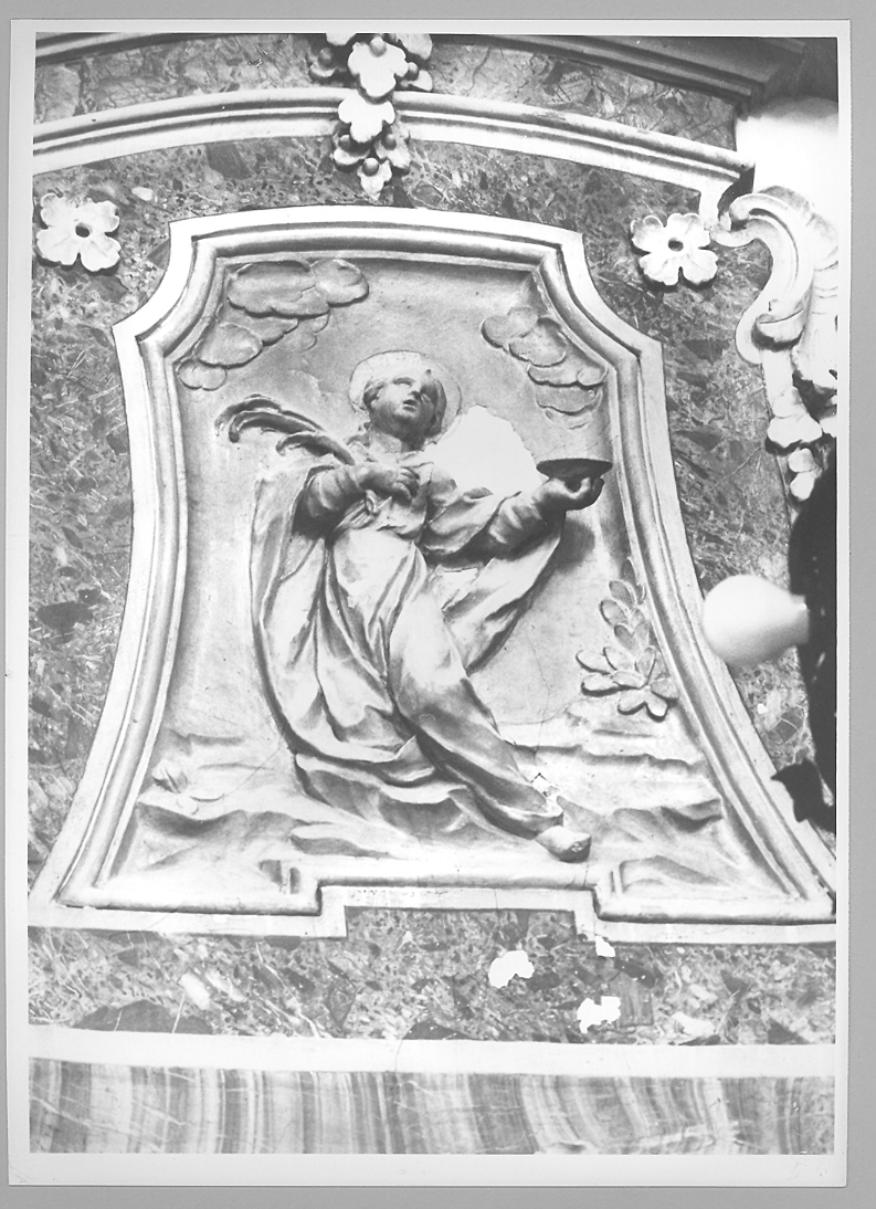 Santa Lucia (rilievo) di Interlenghi Stefano (sec. XVIII)