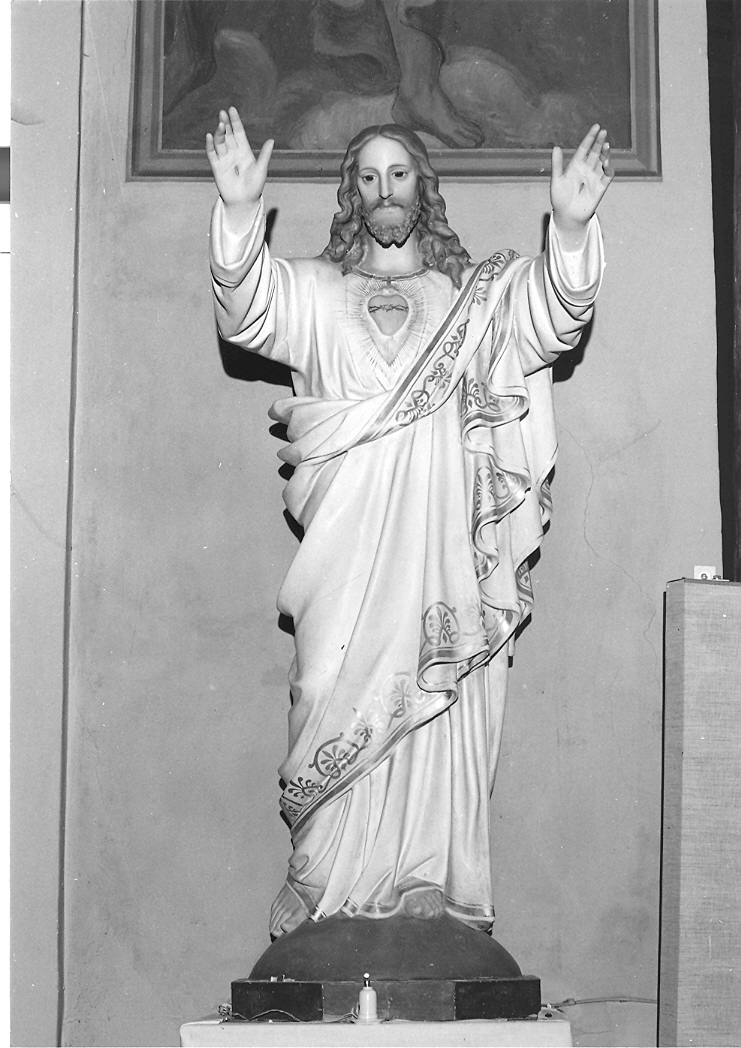 Cristo benedicente (statua) - bottega marchigiana (fine/inizio secc. XIX/ XX)