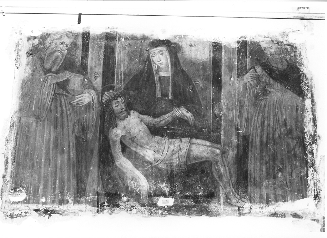 compianto sul Cristo morto (dipinto) di Cicco Giuseppe (sec. XVI)