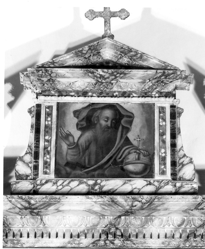 Dio Padre (dipinto) di Sarti Antonino (sec. XVII)