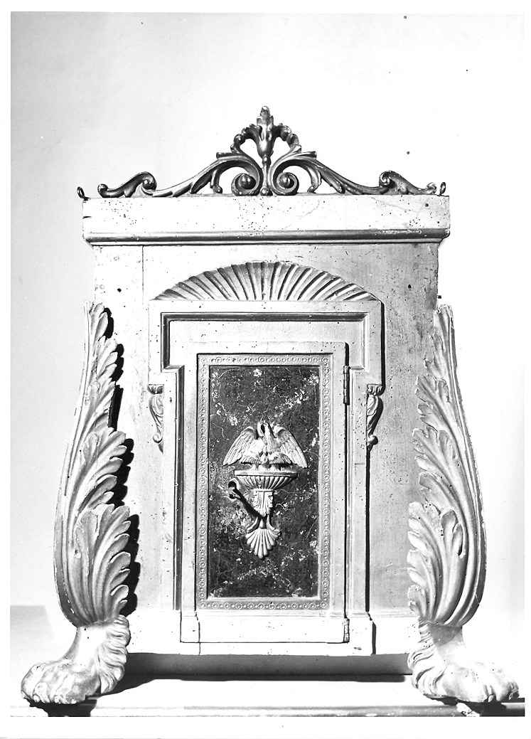 tabernacolo di Morelli Sante (attribuito) (metà sec. XIX)