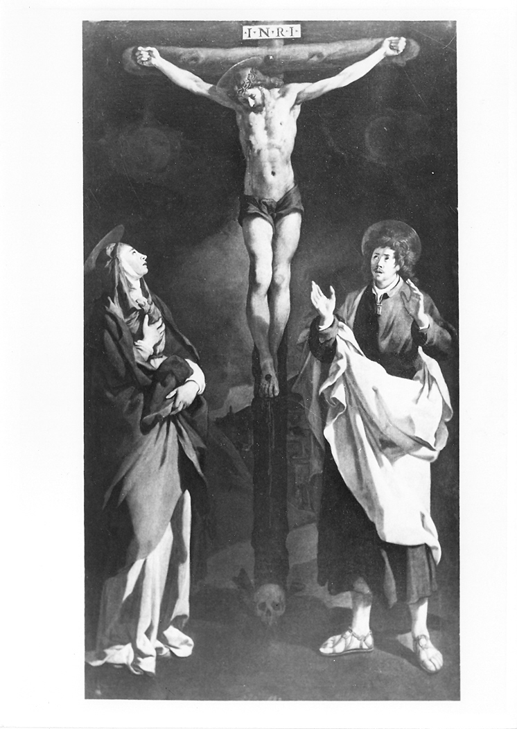 crocifissione (dipinto) di Boscoli Andrea (sec. XVII)