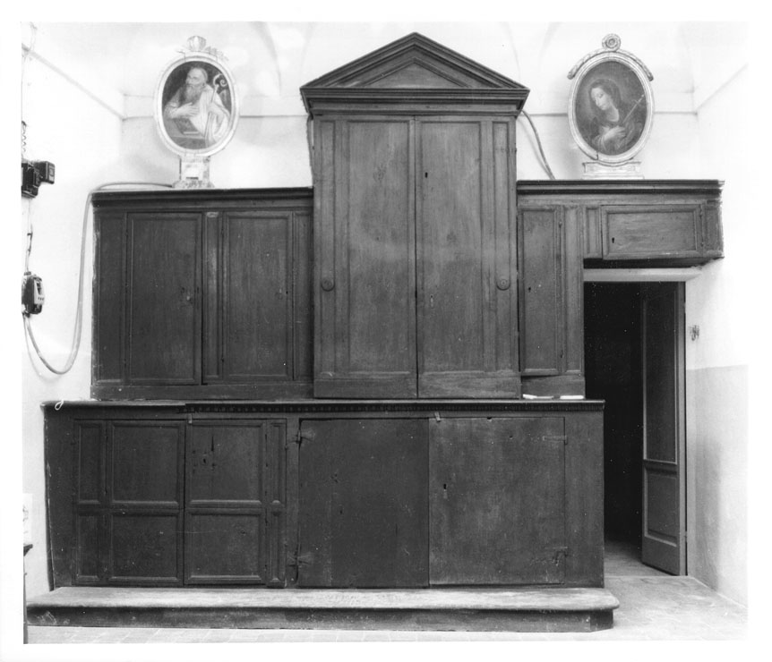 credenza - bottega marchigiana (sec. XVI)