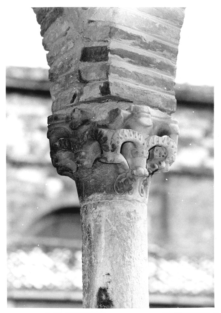 capitello - ambito italiano (sec. XI)