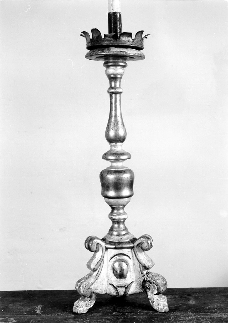 candeliere, serie - bottega marchigiana (sec. XVII)