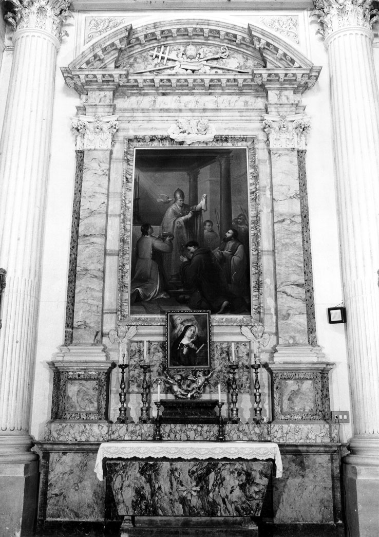 stazione XIV: Gesù deposto nel sepolcro (Via Crucis, elemento d'insieme) - ambito italiano (sec. XVII)