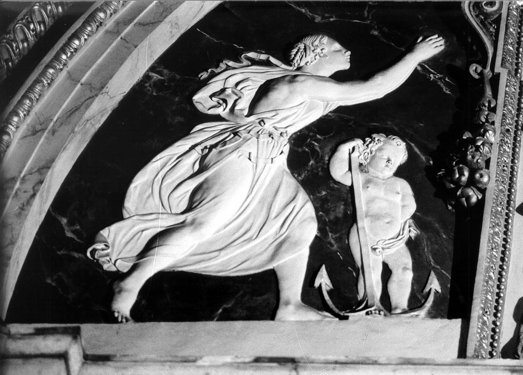 Speranza (rilievo) di Pallotta Emidio, Latini Giovan Battista (sec. XIX)