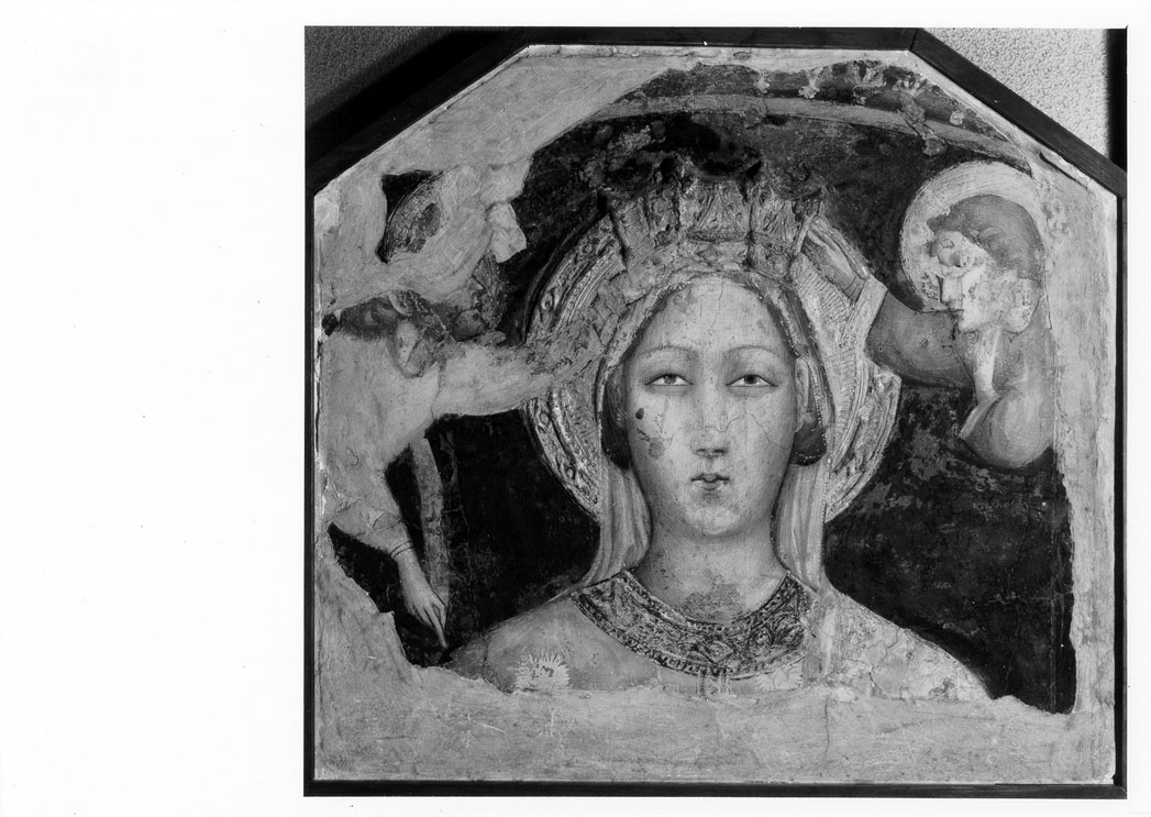 incoronazione di Maria Vergine (dipinto, frammento) di Carlo da Camerino (sec. XV)
