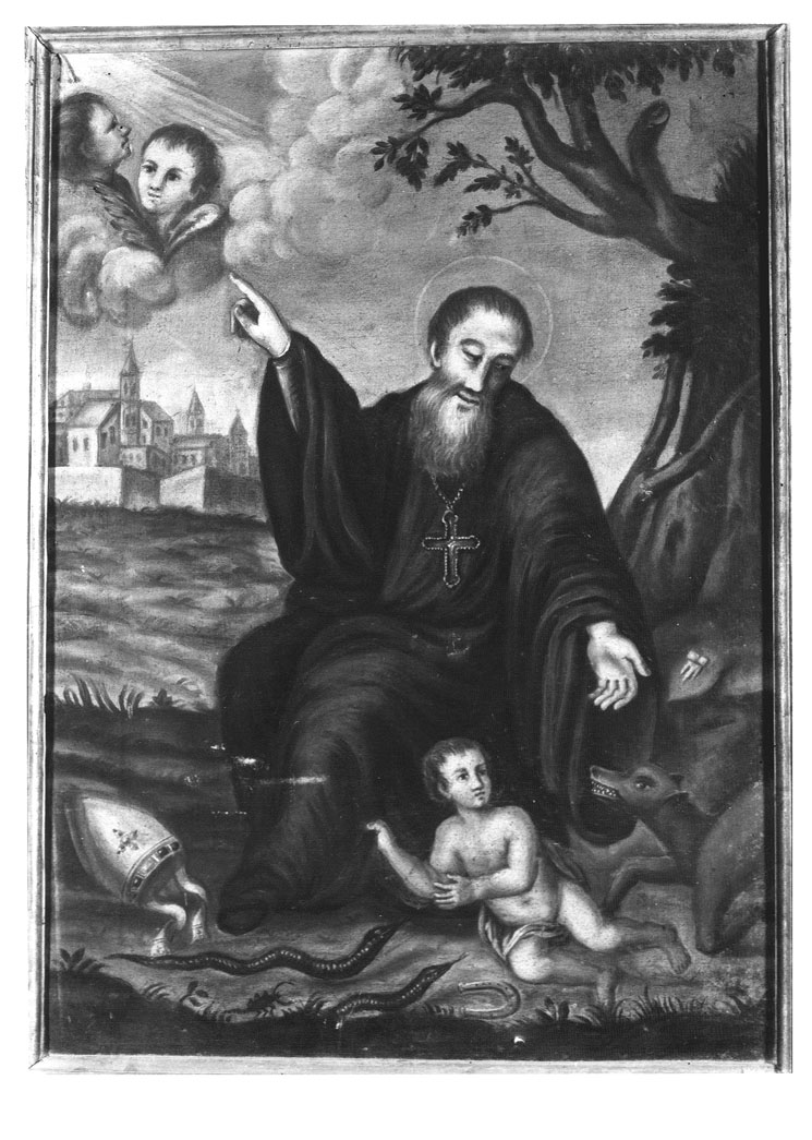 San Benedetto (dipinto) - ambito marchigiano (sec. XIX)