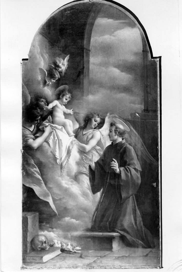 Sant'Antonio da Padova (dipinto) di Cades Giuseppe (sec. XVIII)