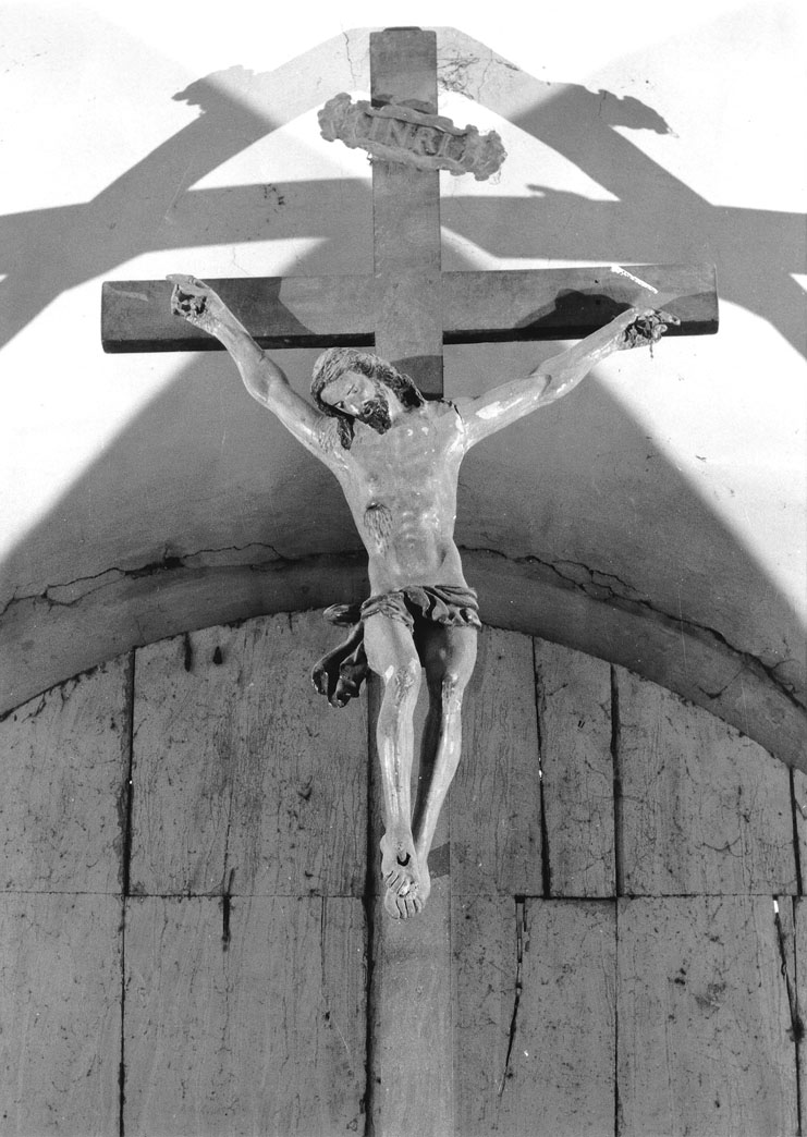 crocifisso - ambito Italia centrale (metà sec. XVII)