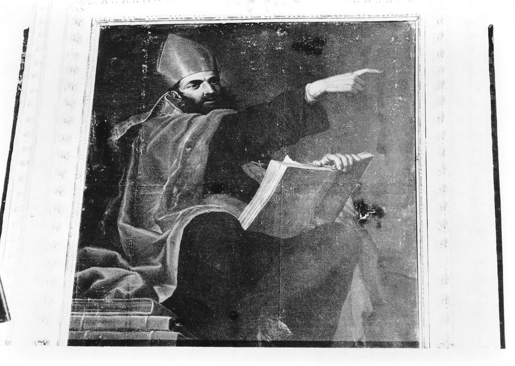 Padre della Chiesa (dipinto) - ambito italiano (fine/inizio secc. XVII/ XVIII)