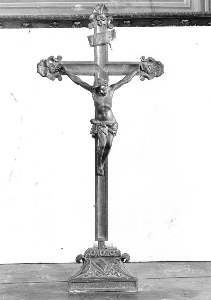 croce d'altare - bottega italiana (sec. XVIII)