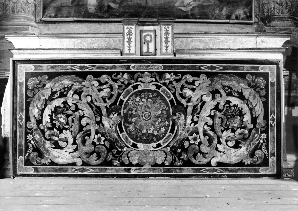 altare - bottega italiana (sec. XVII)