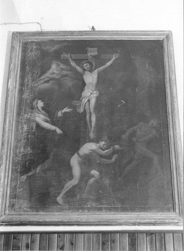 Cristo crocifisso (dipinto) di Ragni (sec. XVIII)