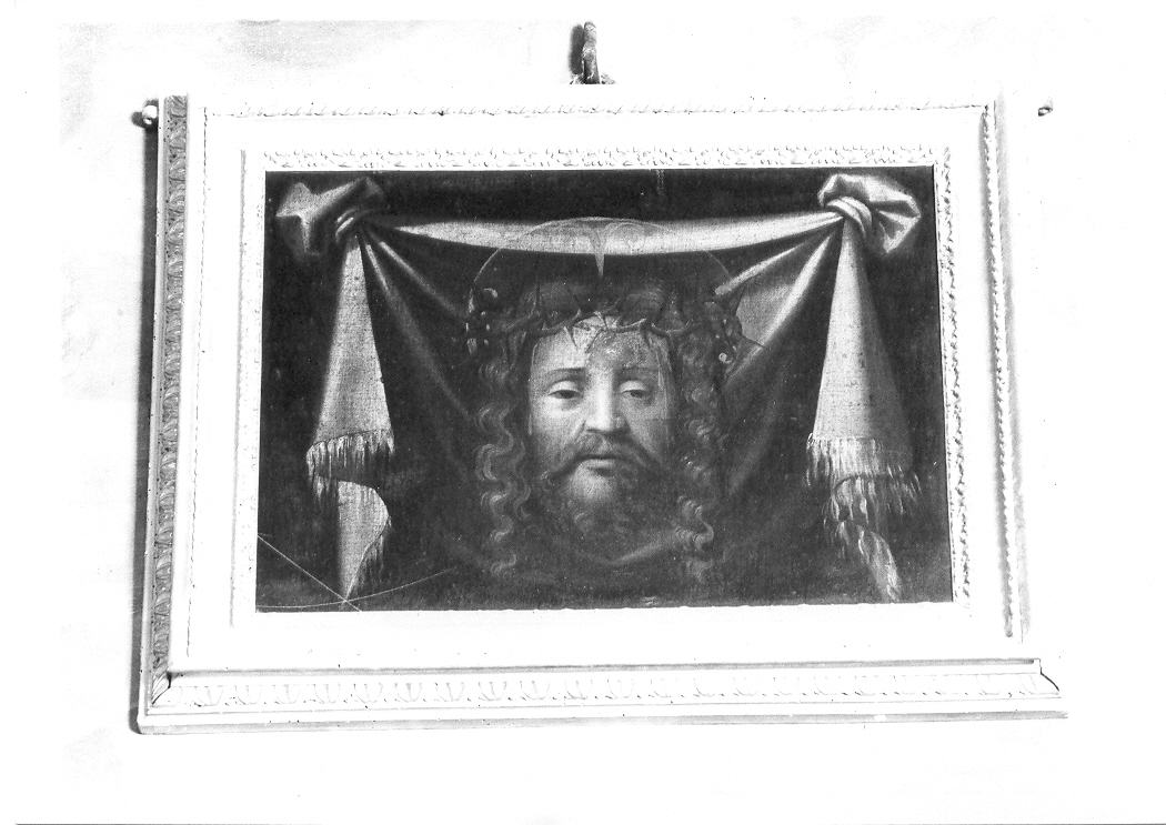 Sacra Sindone (dipinto) di Salvi Giovanni Battista detto Sassoferrato (attribuito) (sec. XVII)