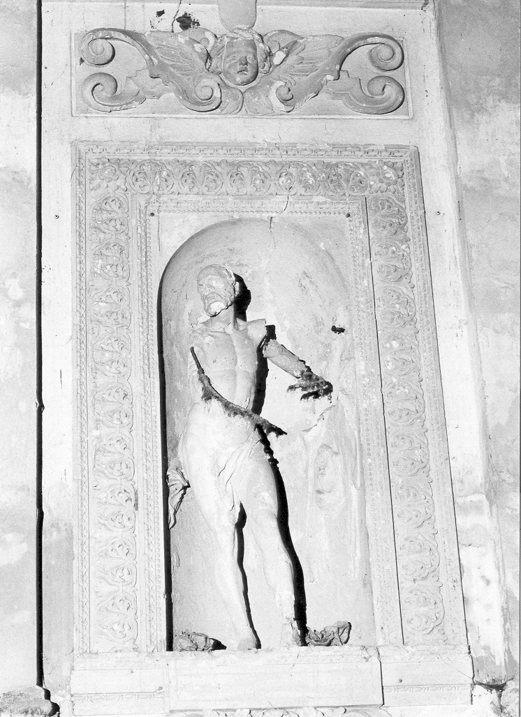 San Bartolomeo (scultura, elemento d'insieme) di Amantini Tommaso (attribuito) (terzo quarto sec. XVII)