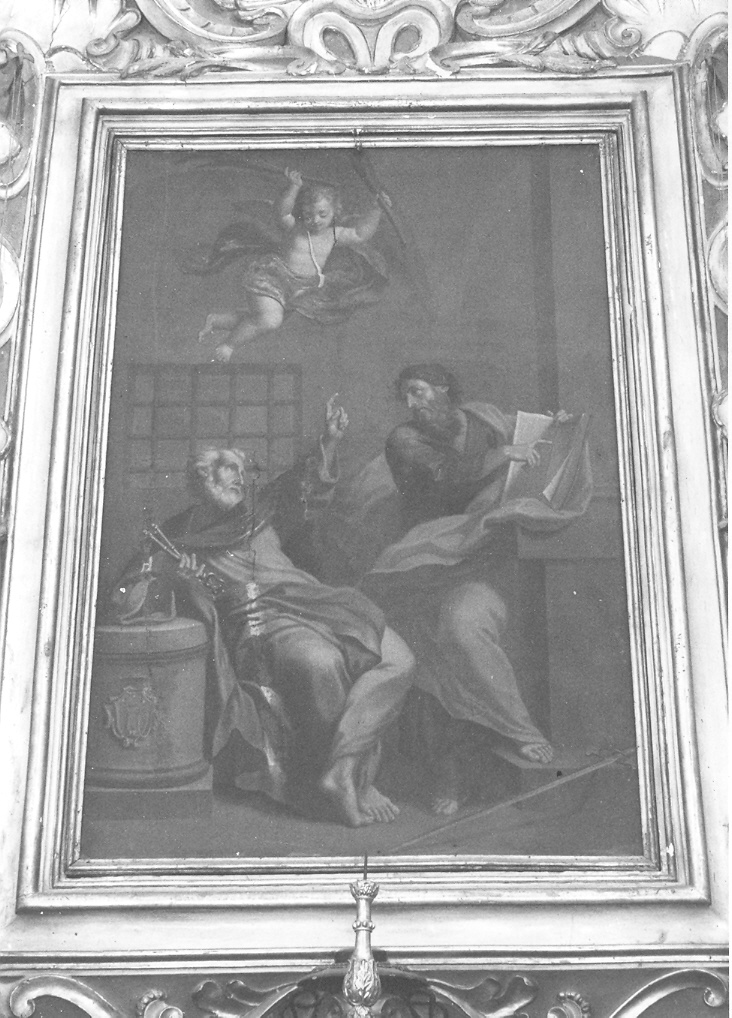 San Pietro e San Paolo in carcere (dipinto) - ambito romano (metà sec. XVIII)