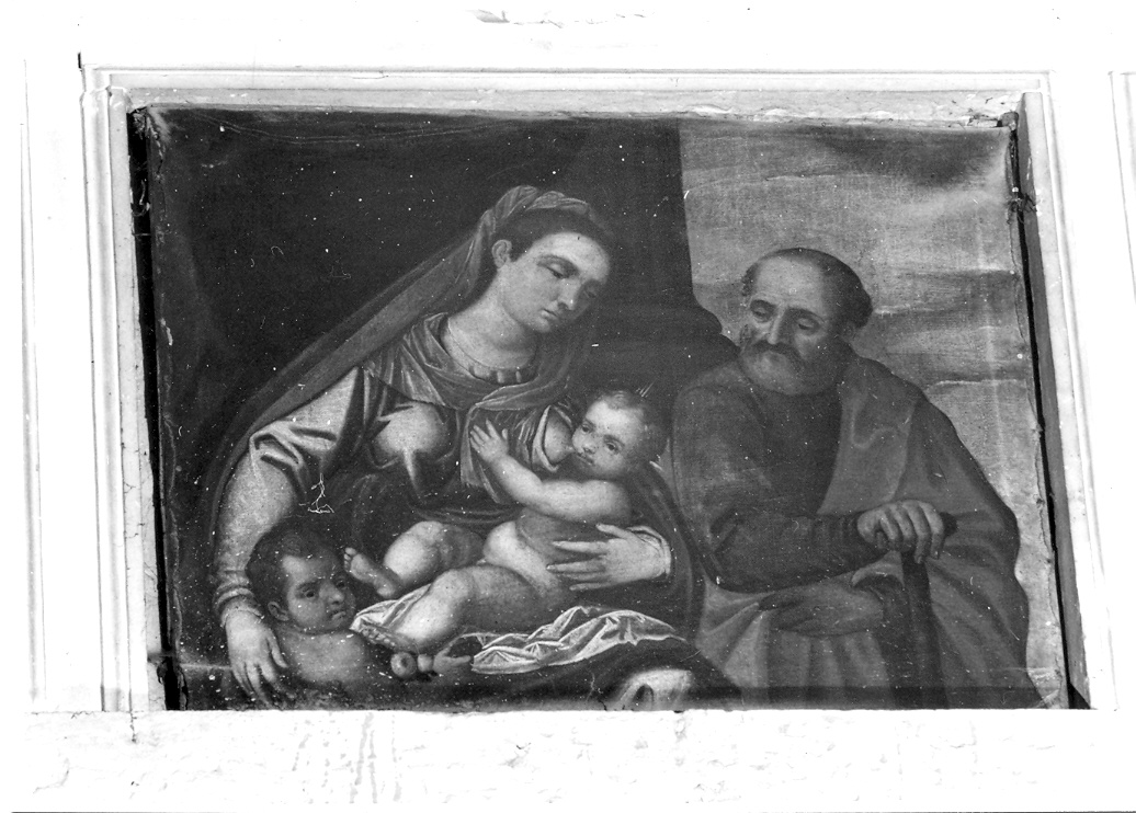 Sacra Famiglia (dipinto) - ambito marchigiano (sec. XVII)