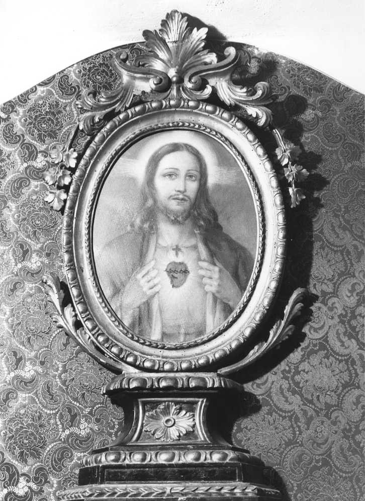 Sacro Cuore di Gesù (dipinto) di Pavisa Ciro (sec. XX)