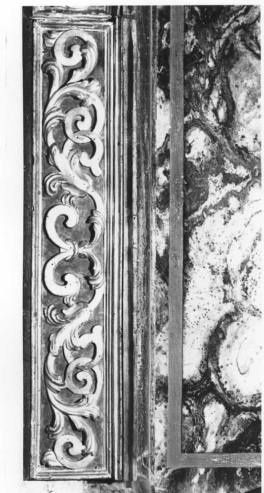 gradino d'altare, elemento d'insieme - bottega marchigiana (sec. XVIII)