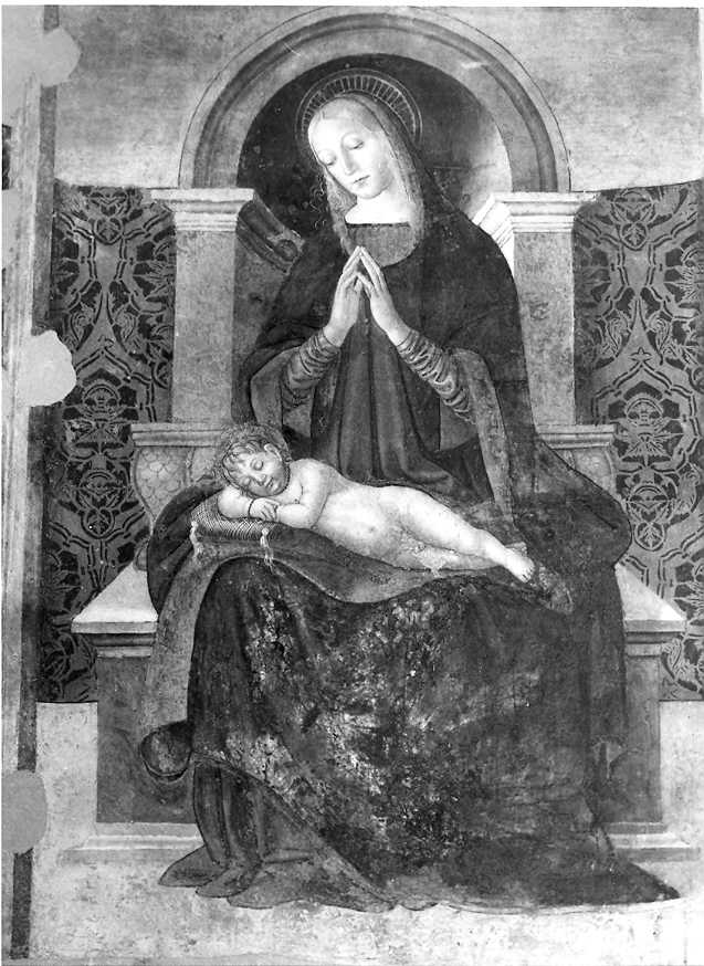 S. Maria del Soccorso, Madonna con Bambino (dipinto) di Lorenzo di Alessandro (sec. XV)