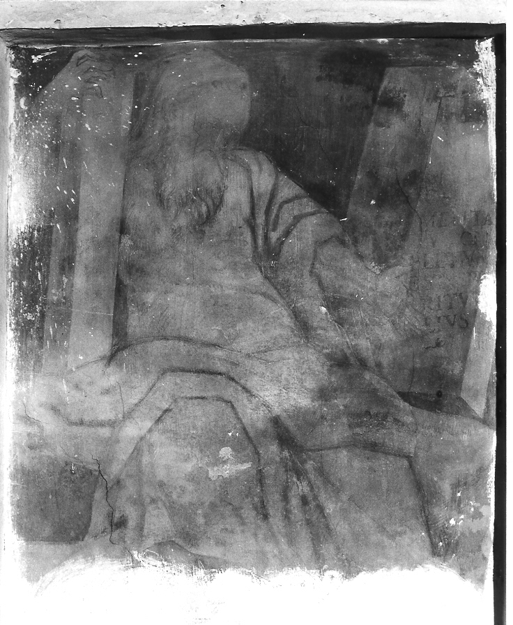 Sant'Elia profeta (dipinto, elemento d'insieme) di Ragazzini Francesco (attribuito), Ragazzini Giovan Battista (attribuito) (seconda metà sec. XVI)