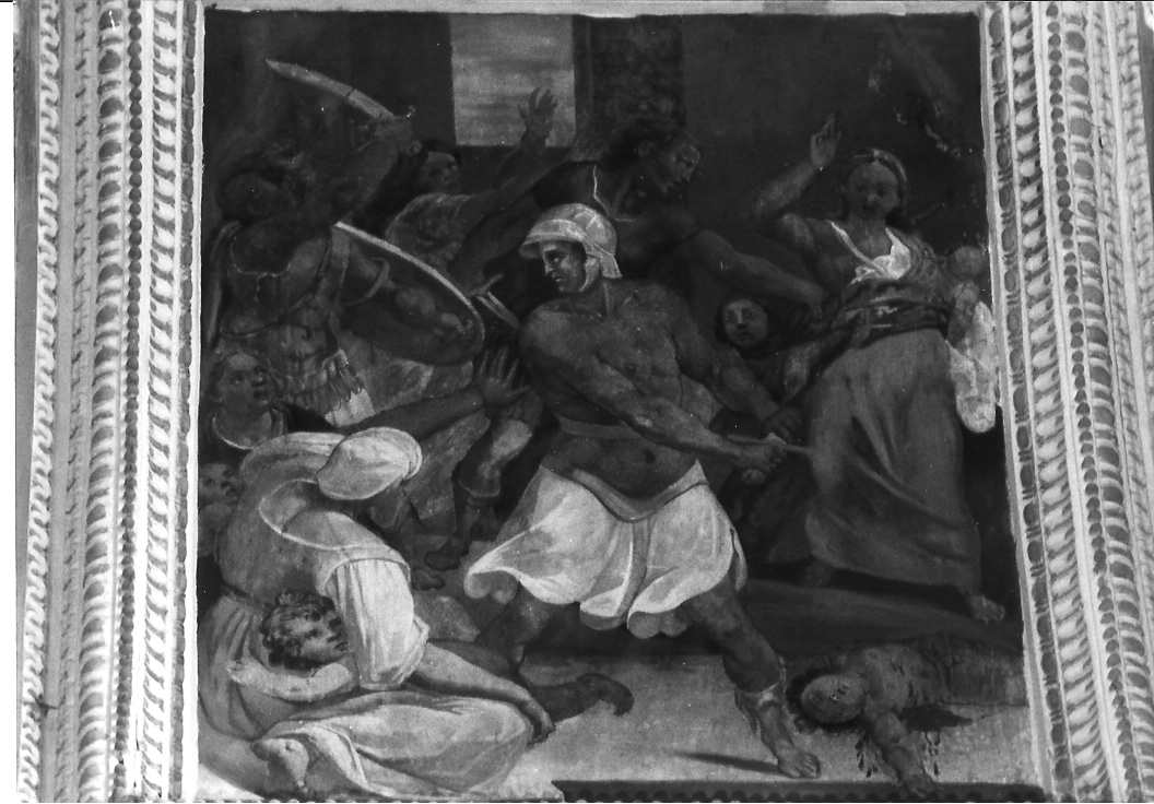 strage degli innocenti (dipinto, elemento d'insieme) di Bastiani Giuseppe (inizio sec. XVII)