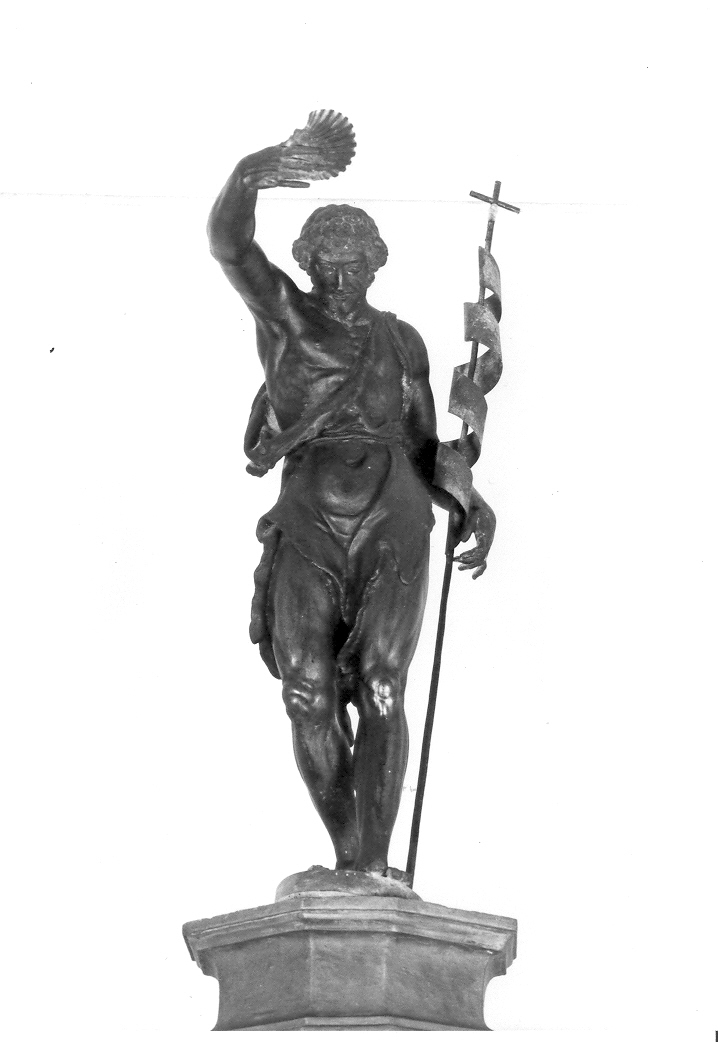 San Giovanni Battista (scultura, elemento d'insieme) di Jacometti Pietro Paolo (prima metà sec. XVII)