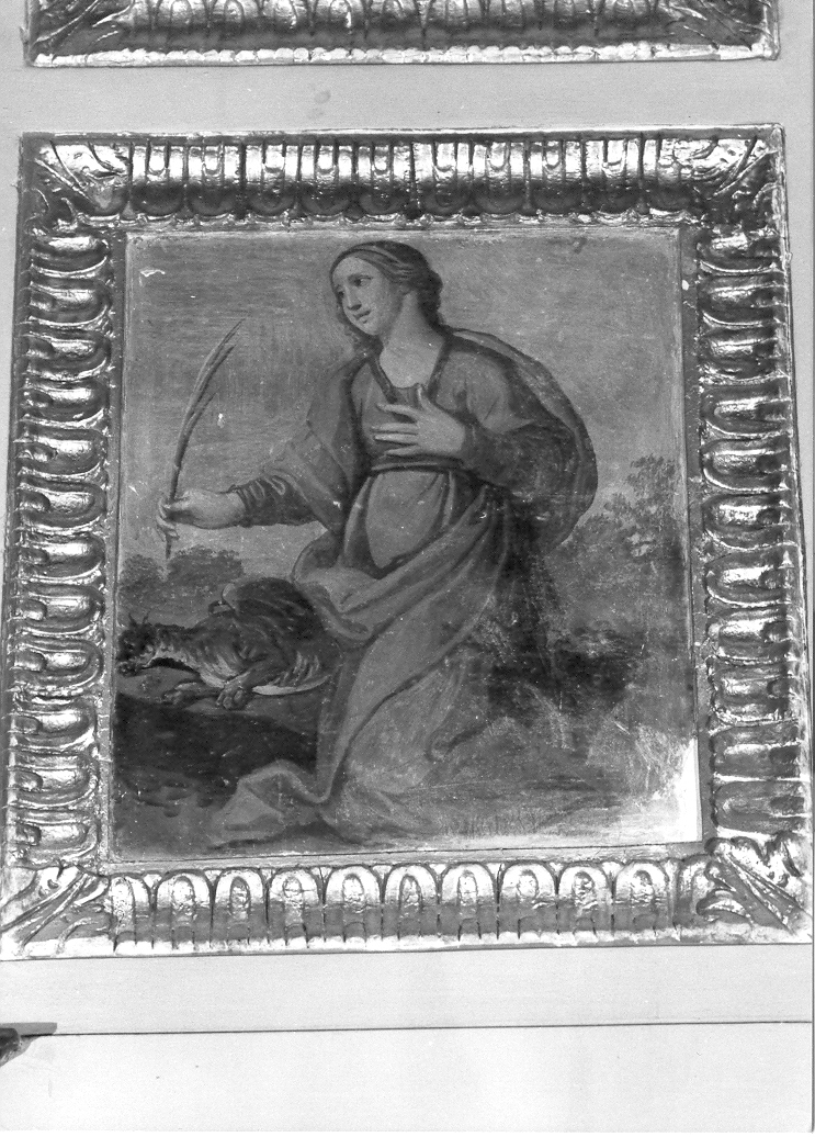 Santa Vittoria (dipinto, elemento d'insieme) di Carosi Giovanni Antonio (attribuito) (sec. XVII)