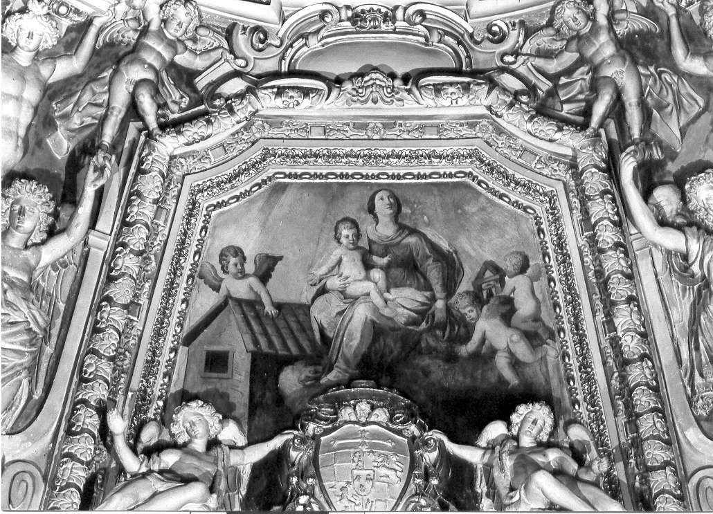 trasporto della Santa Casa a Loreto (dipinto, elemento d'insieme) di Carosi Giovanni Antonio (attribuito) (sec. XVII)