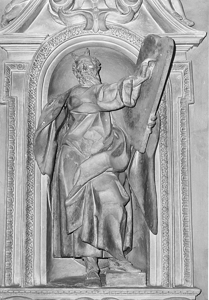Mosè (statua) di Amantini Tommaso (seconda metà sec. XVII)